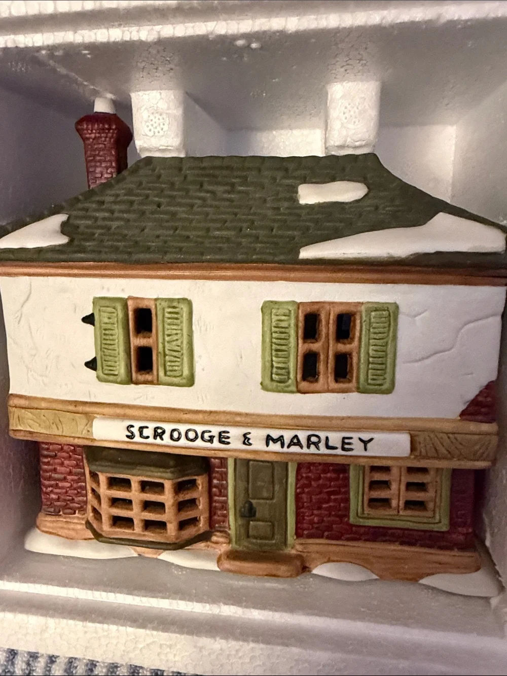 Department 56 Dickens Village Series Scrooge & Marley Counting House
